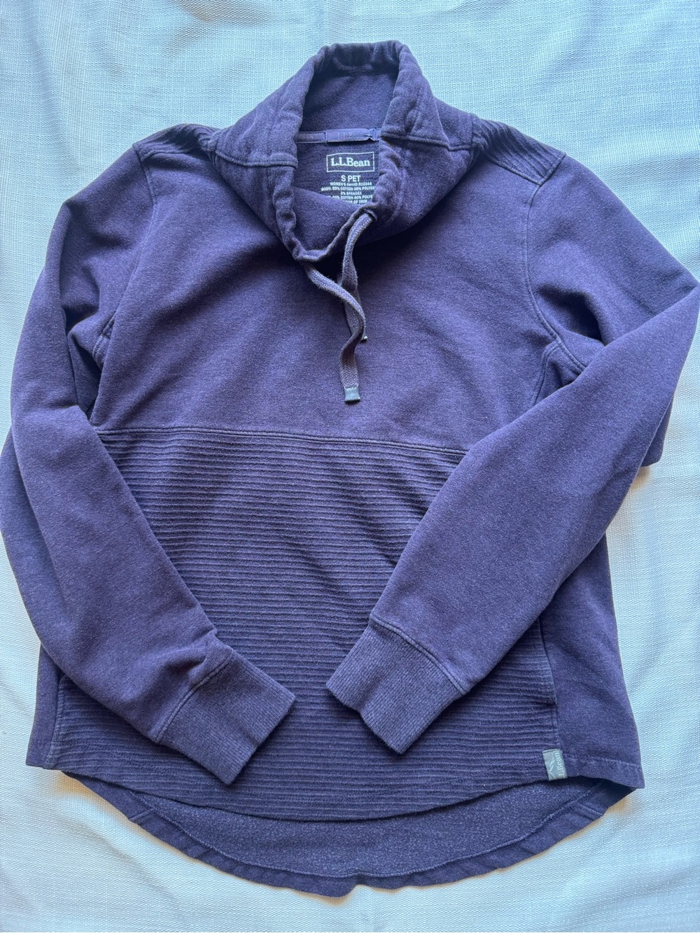 L.L. Bean Purple Pullover